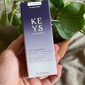 *NIB* Keys Truly Becoming Peptide Serum & Face Oil 1 oz
